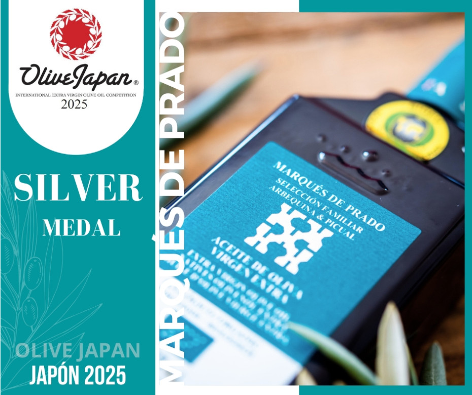 Marqués de Prado galardonado en Olive Japan 2025